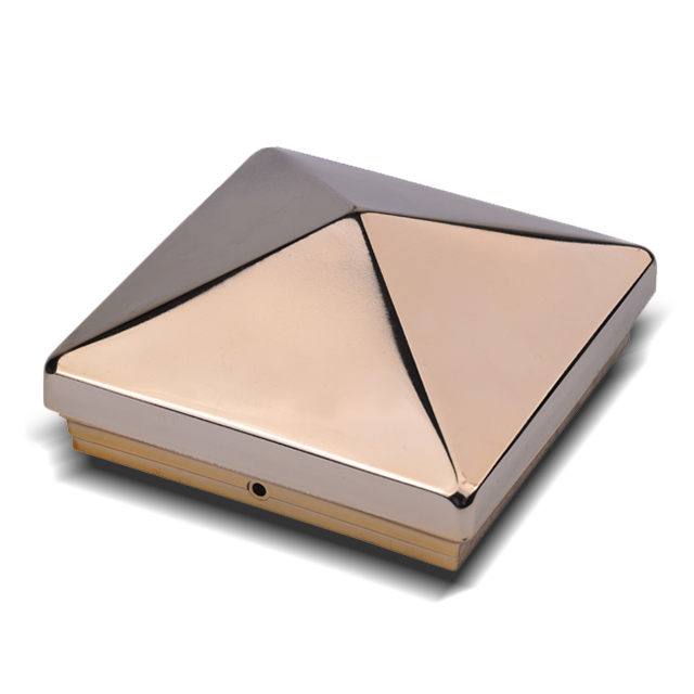 2211-FC3 Prás Adhmad uiscedhíonach lasmuigh ornáideach Post Cap